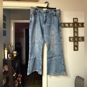 PacSun Light Blue Flare Jeans